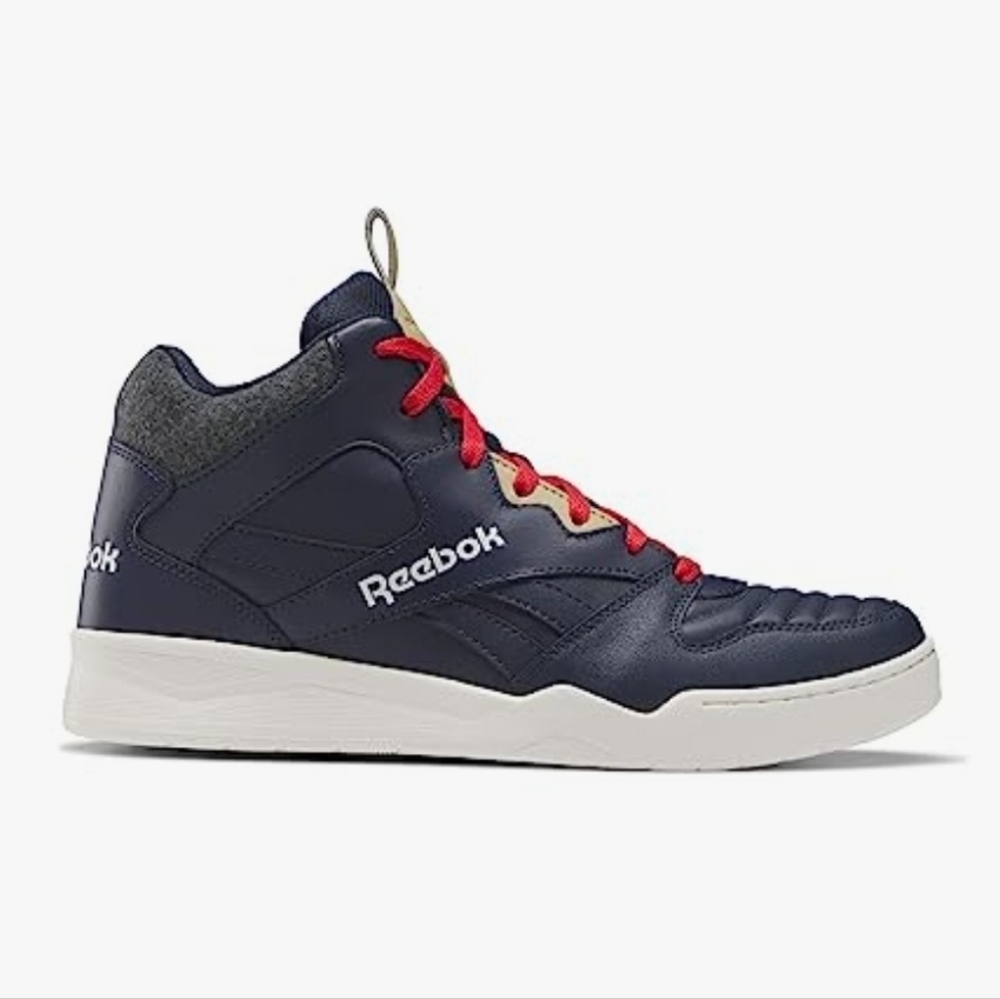 Reebok Royal Bb4500 HI2 Men's Trainers Size 10.5  Vector Navy Red Sahara